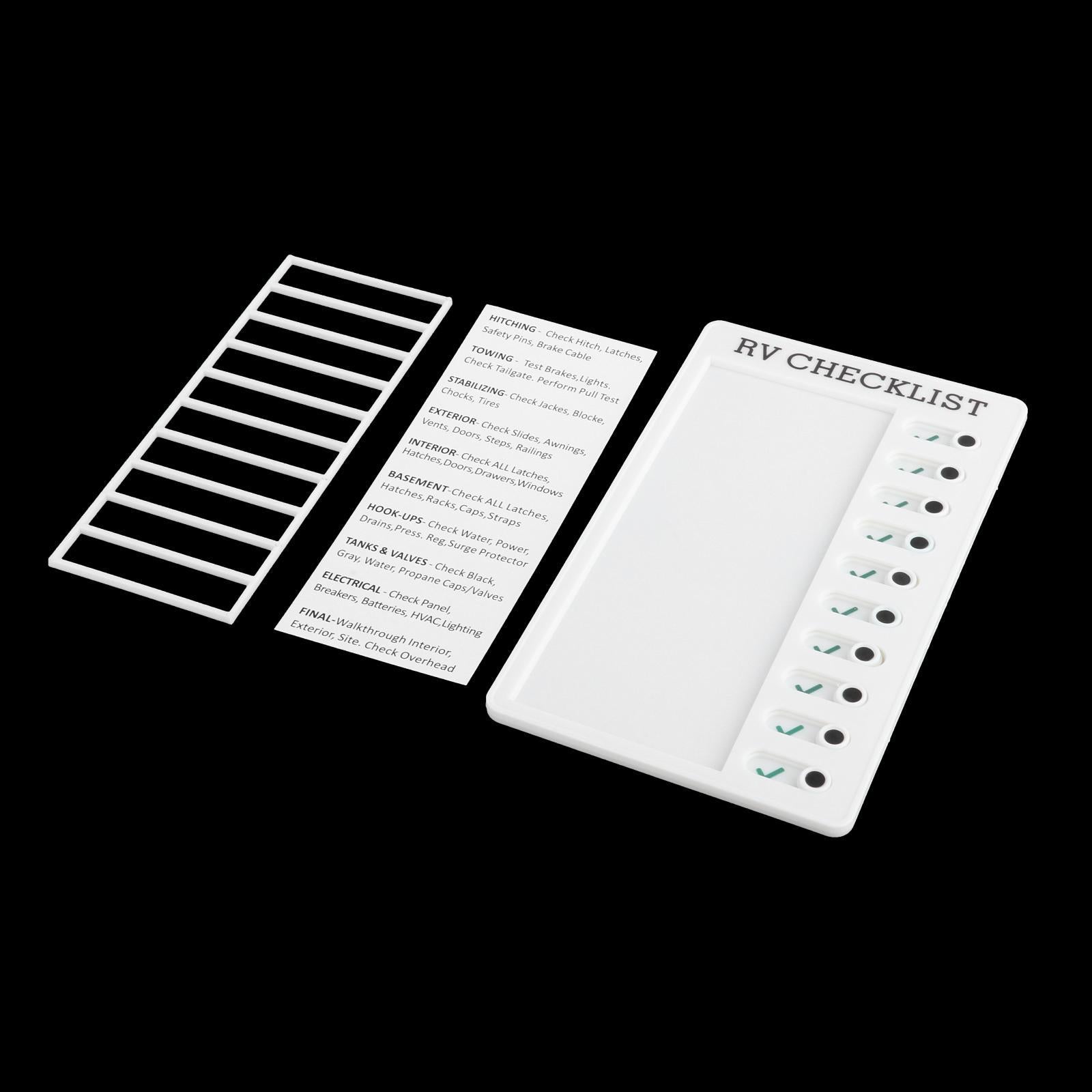 Memo Board Note Pad Chore Chart Daily Planner Reminding Time RV Checklist