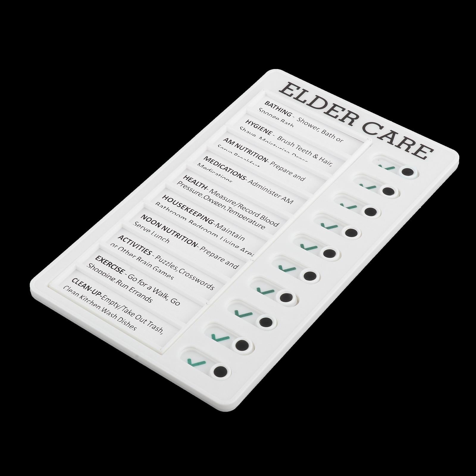 Memo Board Note Pad Chore Chart Daily Planner Reminding Time Elder Care