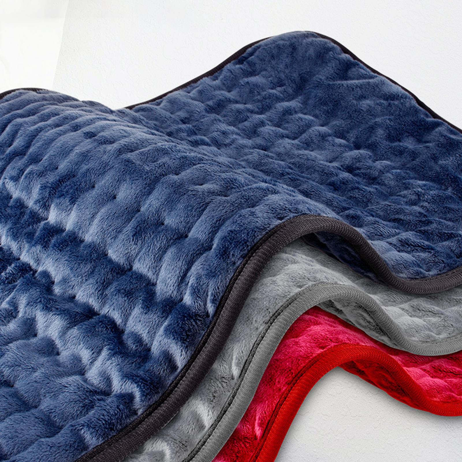 Electric Heating Pad Back Pain Cramps Relief Sooth Muscle Tension Red