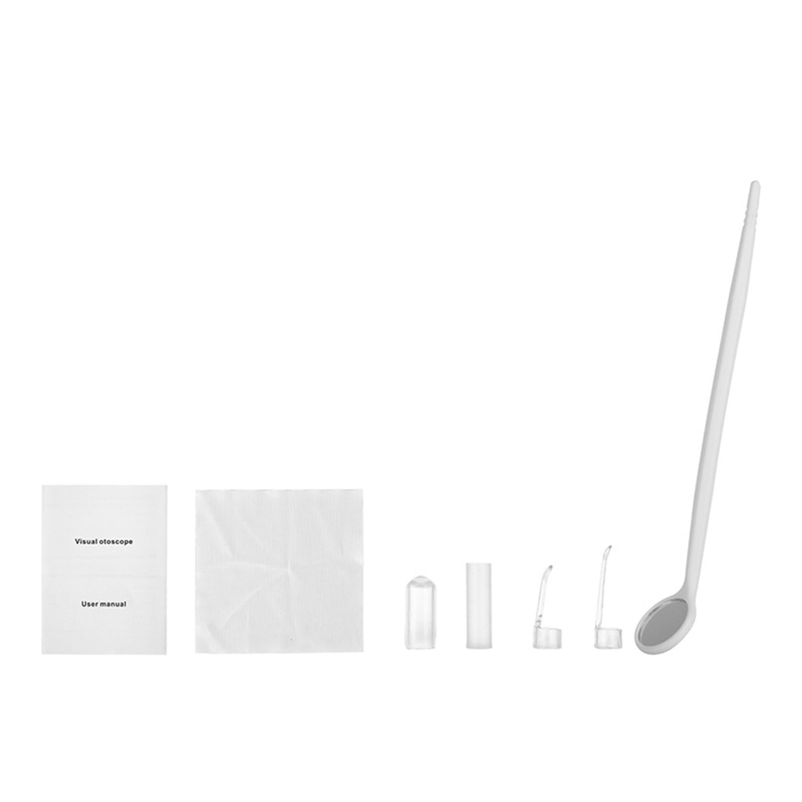 Ear Wax Removal w/Camera Endoscope Otoscope Earpick Ear Cleaning Gray