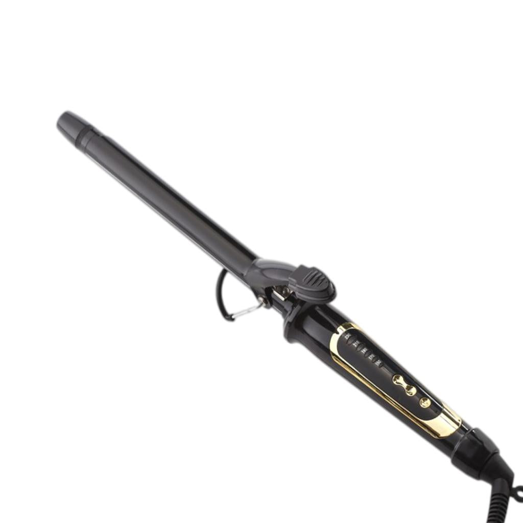 Portable Auto Hair Curler 5 Level for Curls Waves Diameter 22mm Black