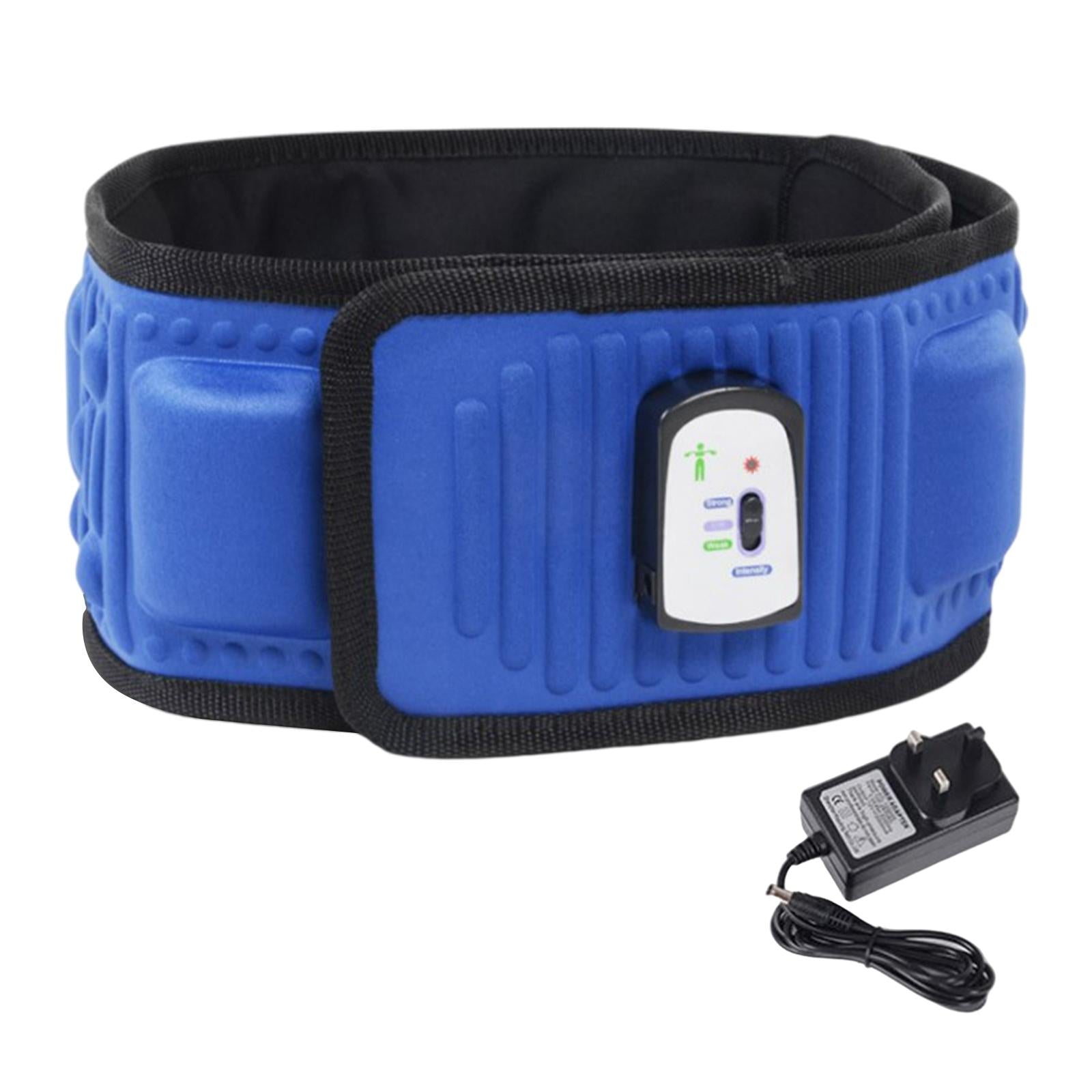 Waist Heating Pad Adjustable Massage Belt Arthritic Stomach Thigh UK 618A
