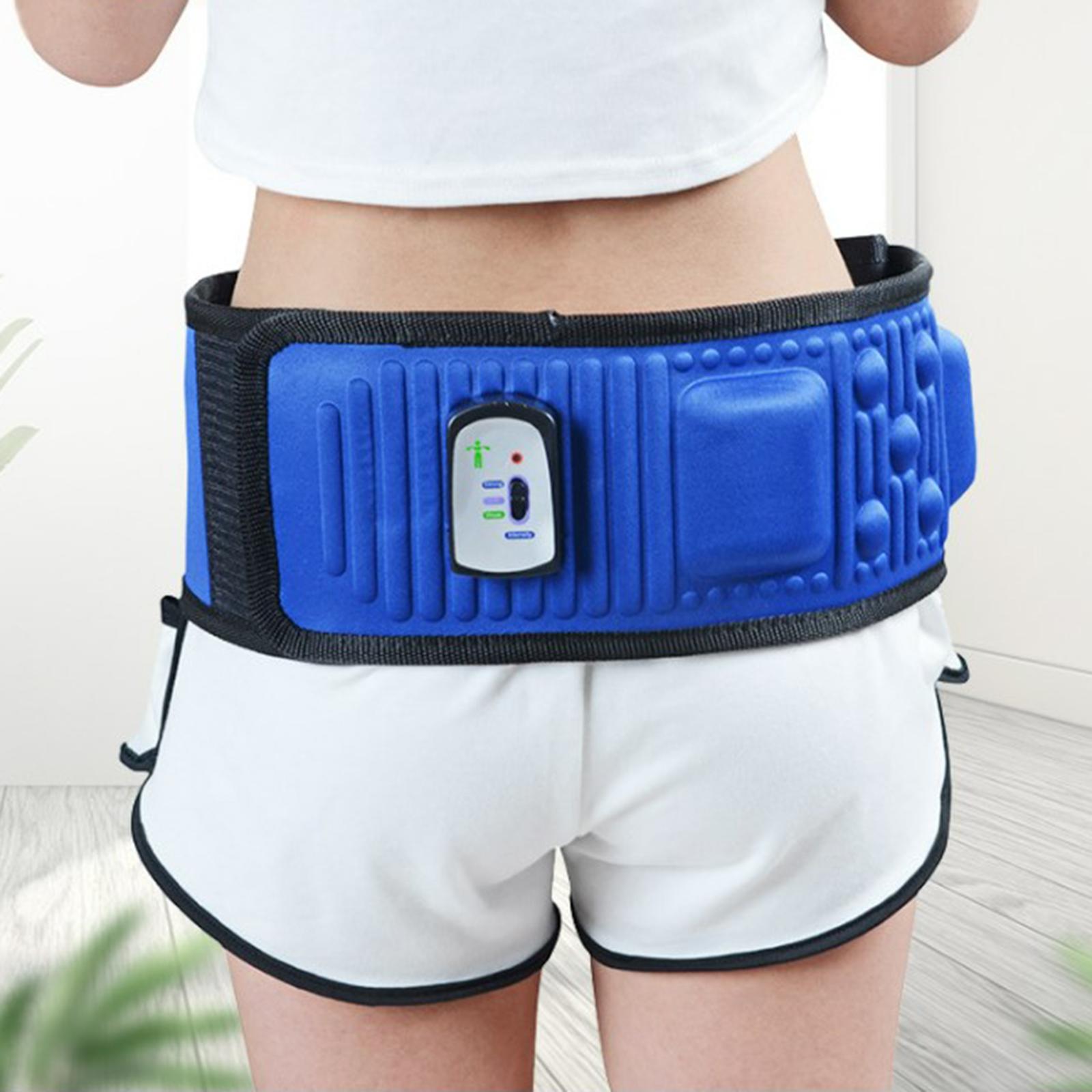 Waist Heating Pad Adjustable Massage Belt Arthritic Stomach Thigh UK 618A