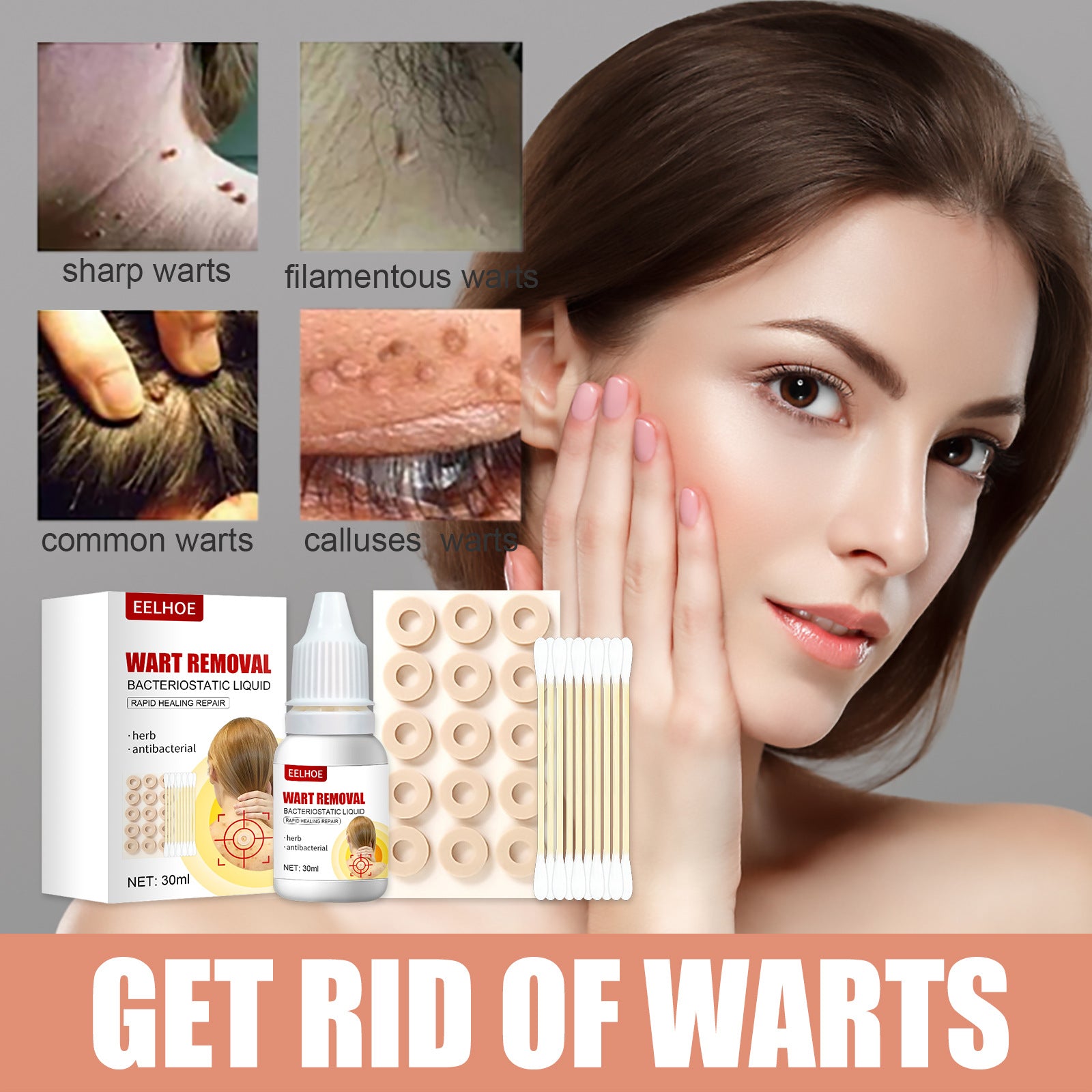 Wart Remover 30ml Wart Removal Common Warts