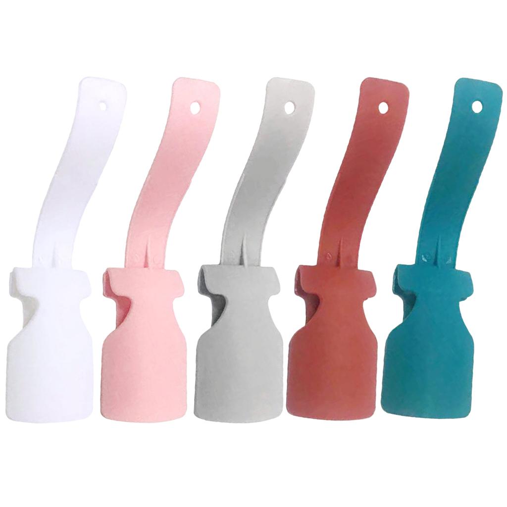 Shoehorn Helper PP No Bending Multicolors for Elderly Kids Disabled White