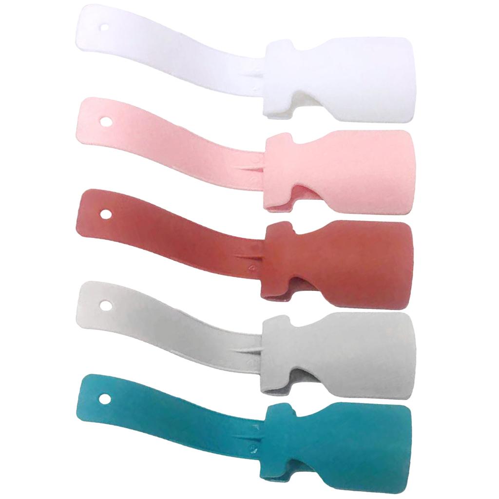 Shoehorn Helper PP No Bending Multicolors for Elderly Kids Disabled White