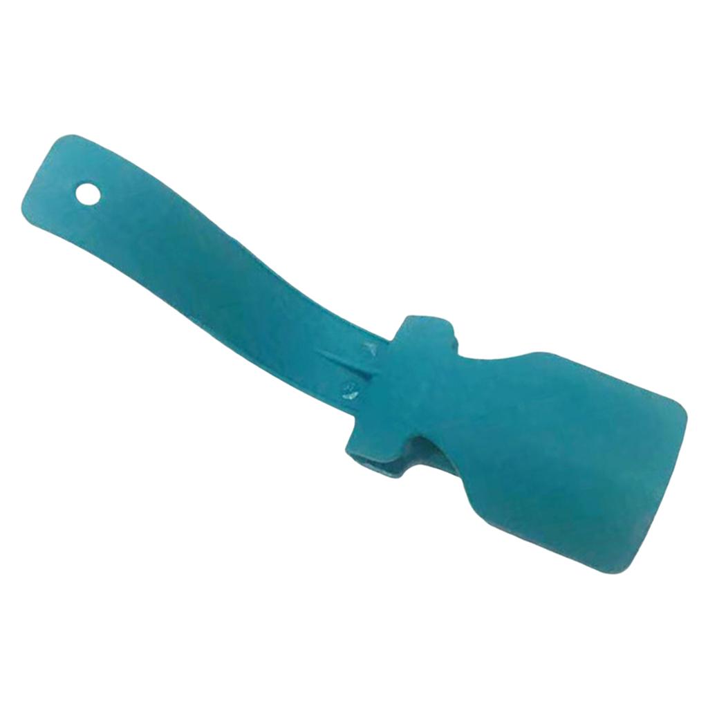 Shoehorn Helper PP No Bending Multicolors for Elderly Kids Disabled Blue