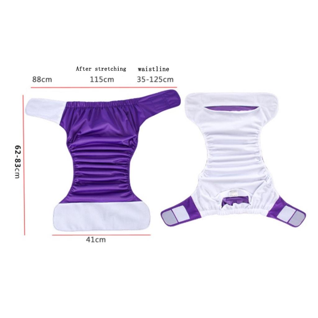 Adjustable Adult Diaper Incontinence Pants for Old People Odor Free Green