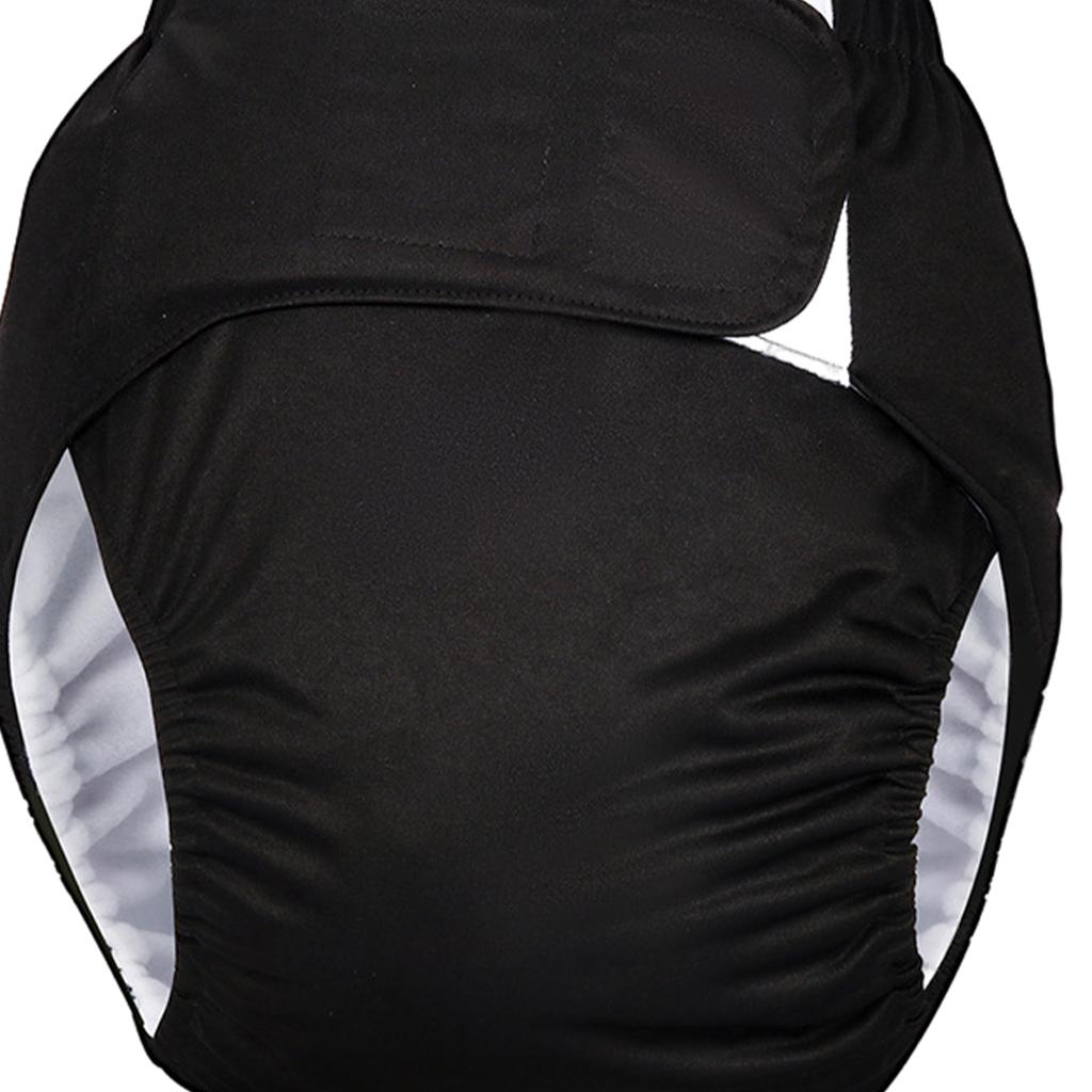 Adjustable Adult Diaper Incontinence Pants for Old People Odor Free Black