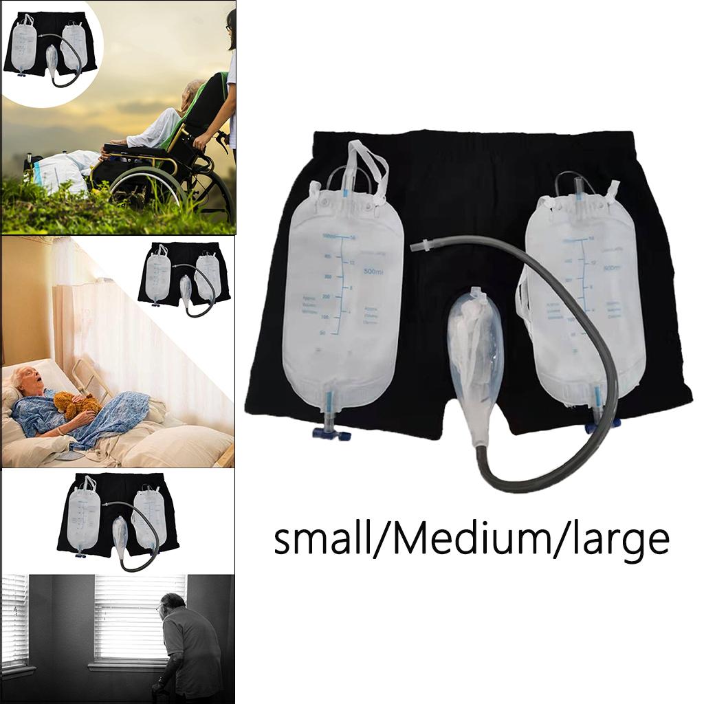Incontinence Underwear Portable Leak Proof with Tube waistline below2.5ft