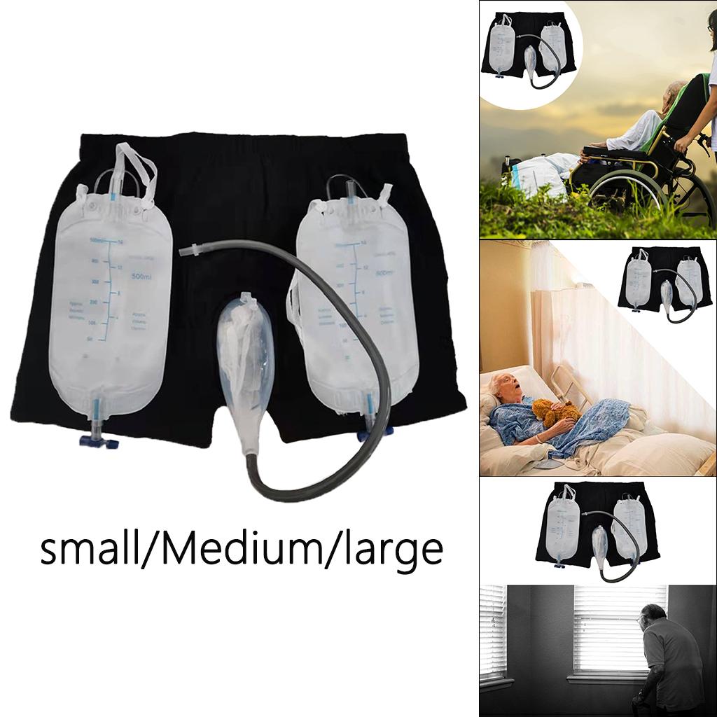 Incontinence Underwear Portable Leak Proof with Tube waistline below2.5ft