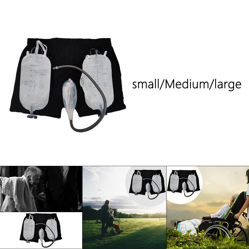 Incontinence Underwear Portable Leak Proof with Tube waistline below2.5ft