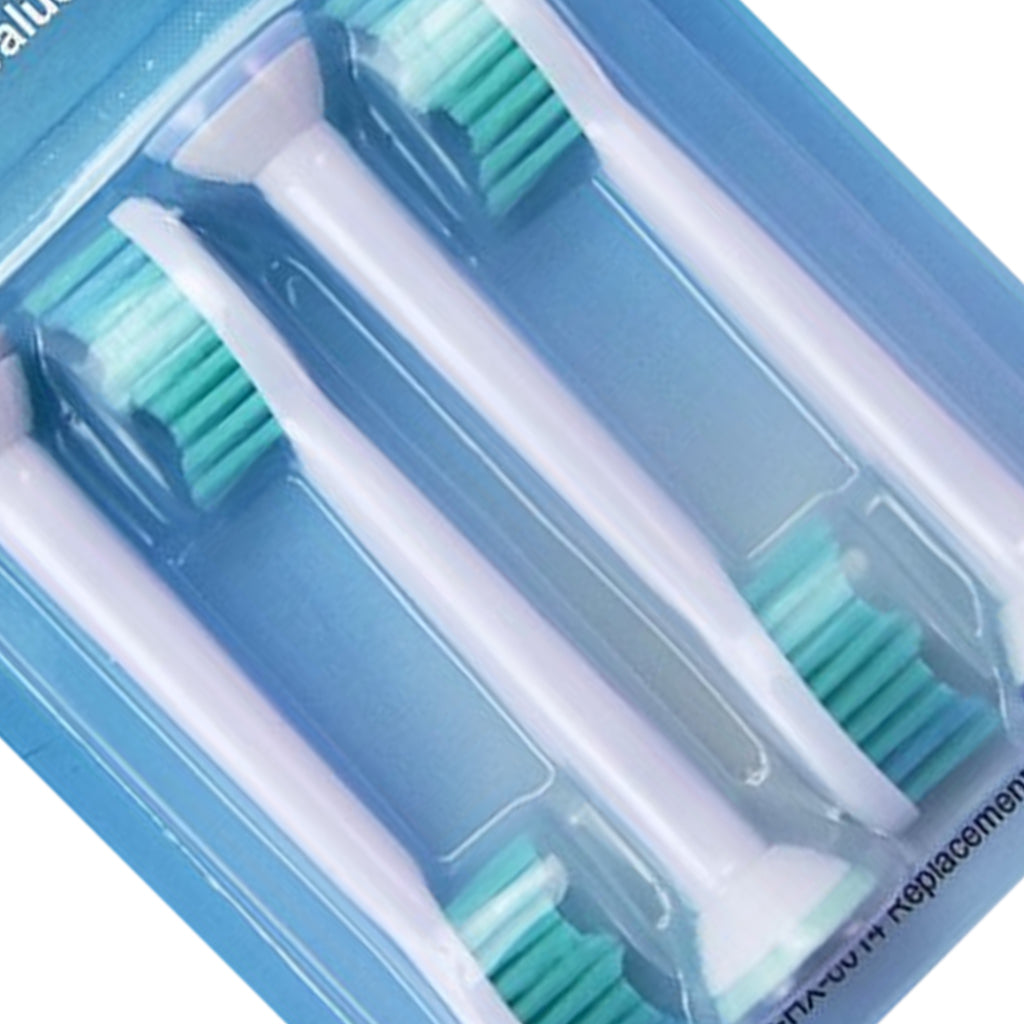 Replacement Toothbrush Heads Pack of 4 for Phillips Sonicare HX6014