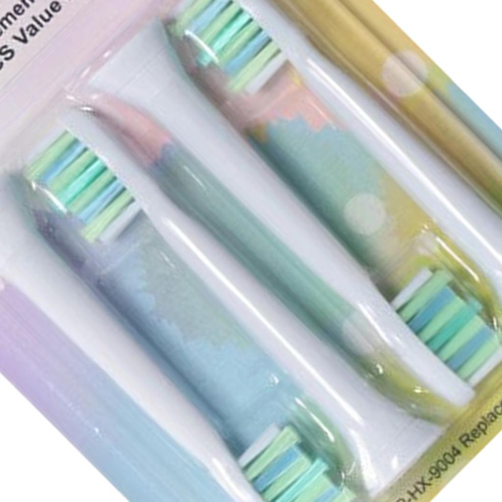 Replacement Toothbrush Heads Pack of 4 for Phillips Sonicare HX9004