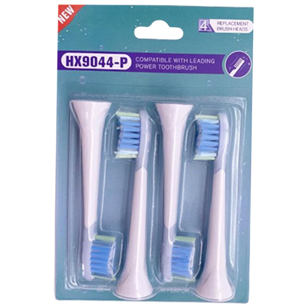 Replacement Toothbrush Heads Pack of 4 for Phillips Sonicare HX9044