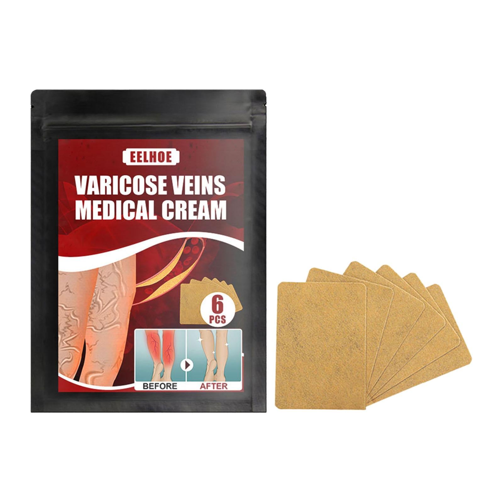 6pcs Vein massage varicose leg vein patch with optional pen without pen