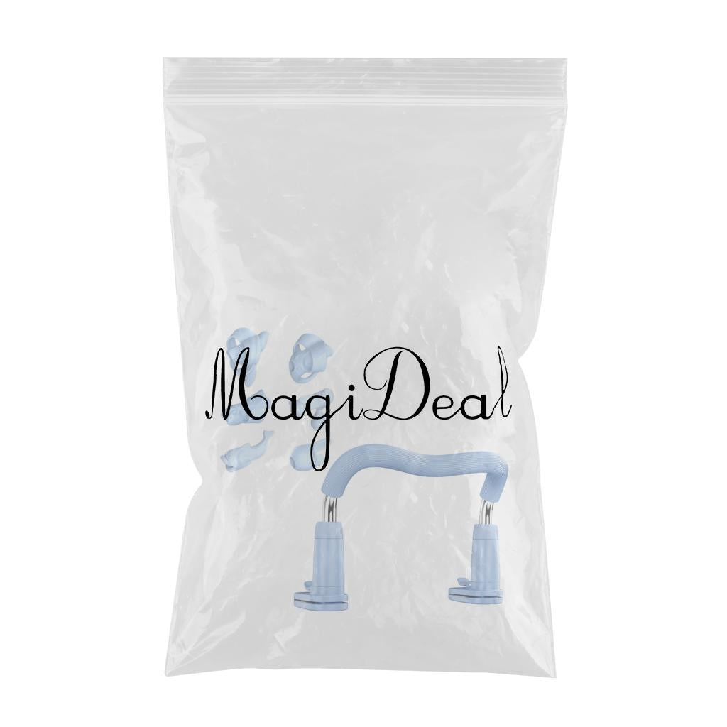 Sitting Posture Corrector ABS Support Reading with Pencil Grips for Teens Blue