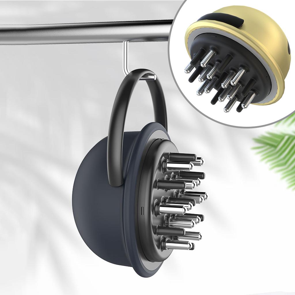 Essential Oil Scalp Applicator Comb for Thinning Hair Hairloss Unisex Golden
