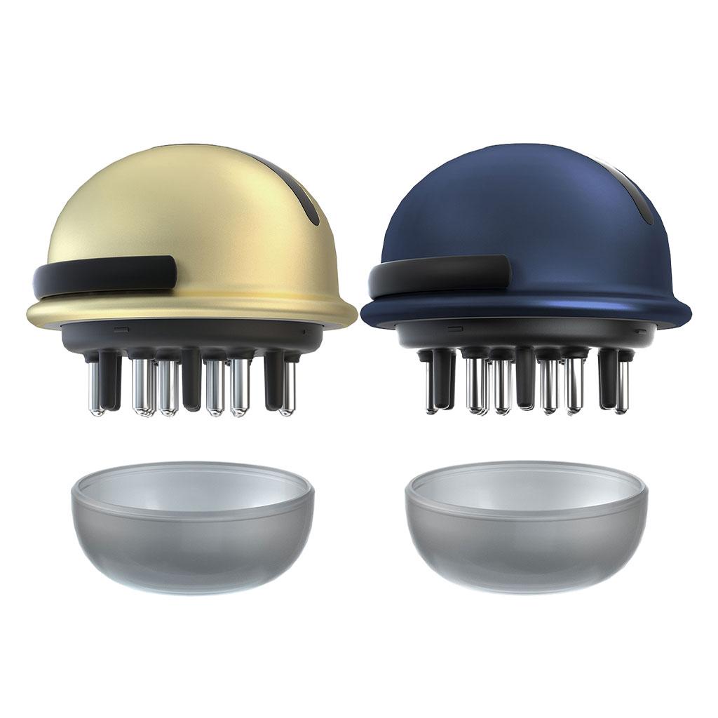 Essential Oil Scalp Applicator Comb for Thinning Hair Hairloss Unisex Golden