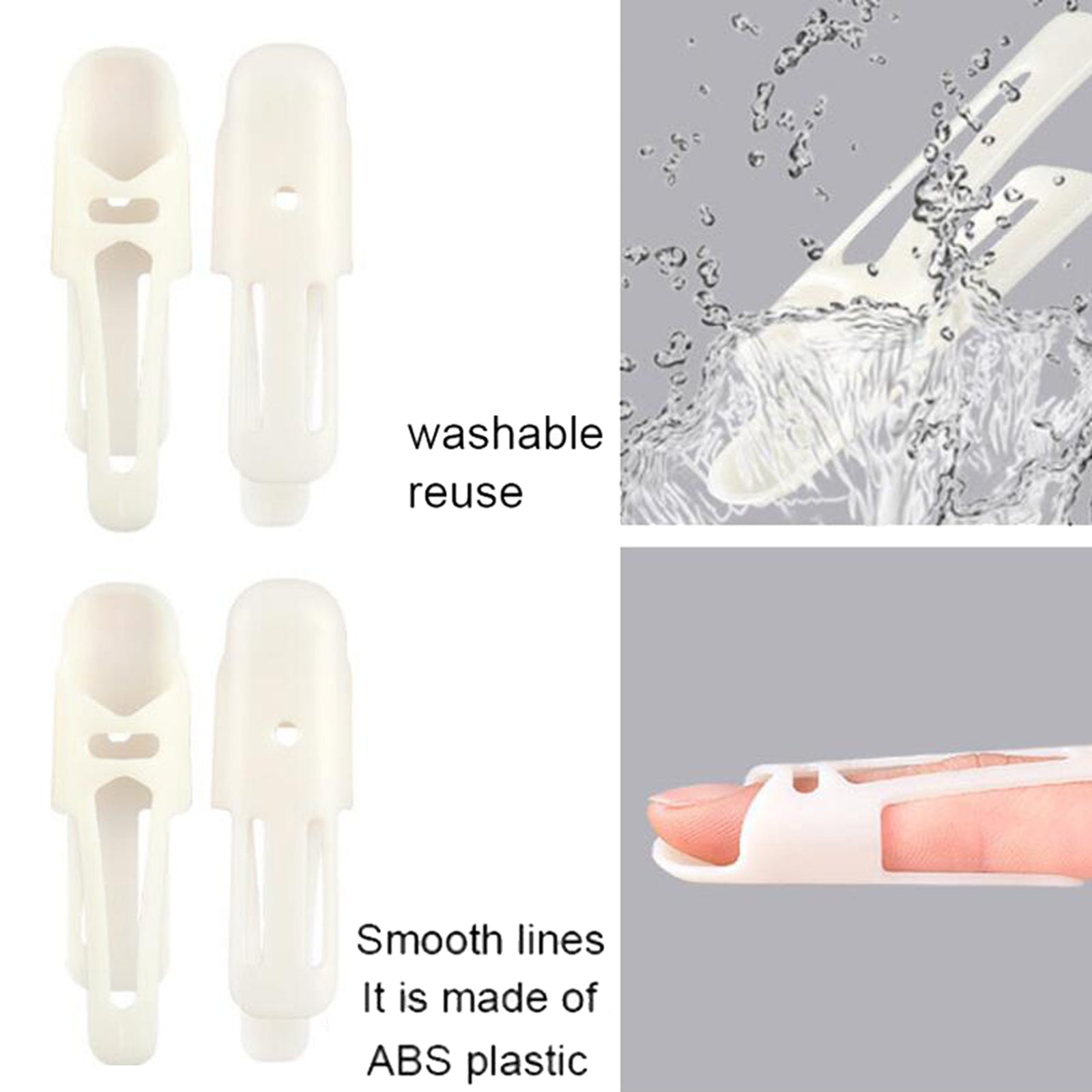 Finger Splints Simple Lightweight Straightening Fix for Osteoarthritis 55-60mm