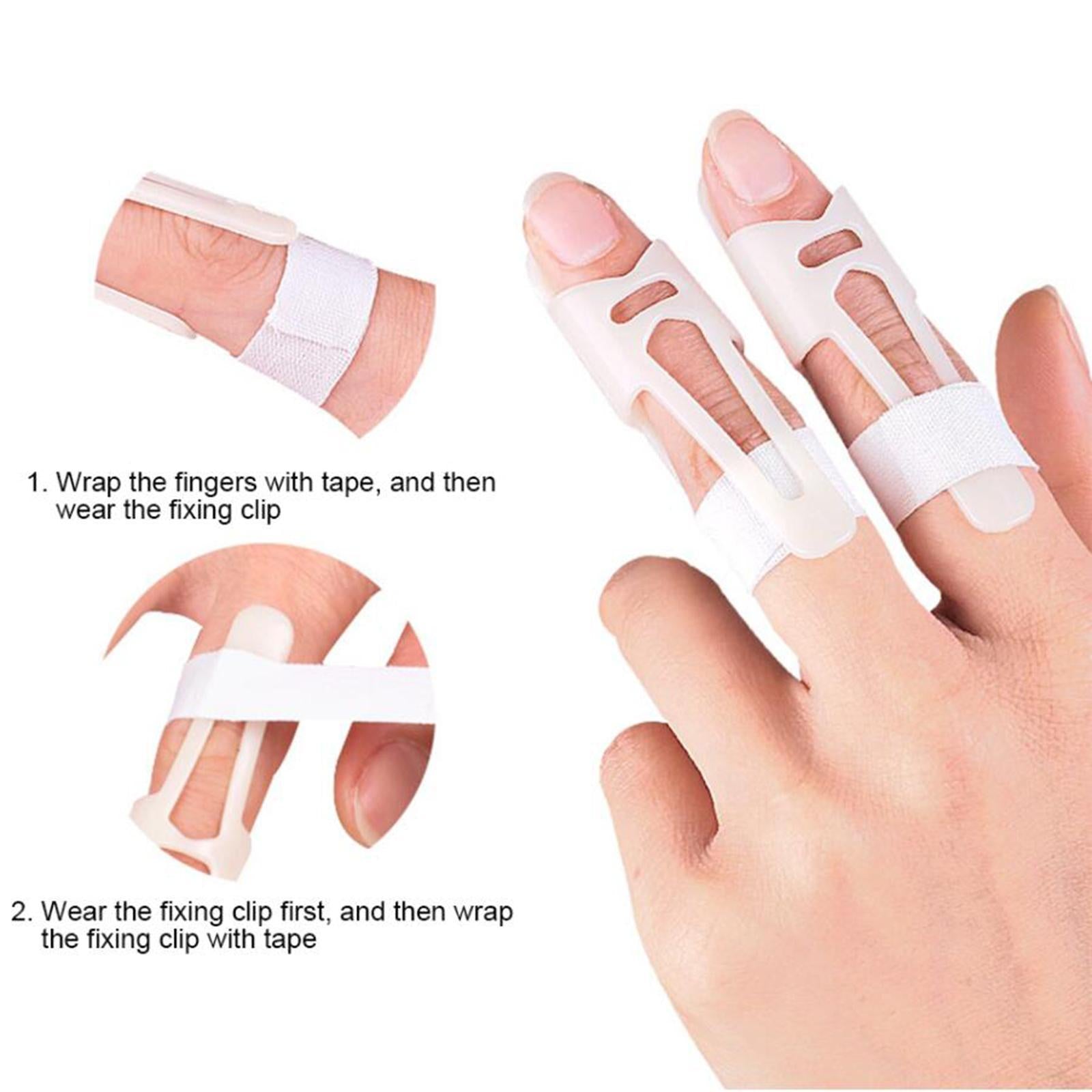 Finger Splints Simple Lightweight Straightening Fix for Osteoarthritis 63-69mm
