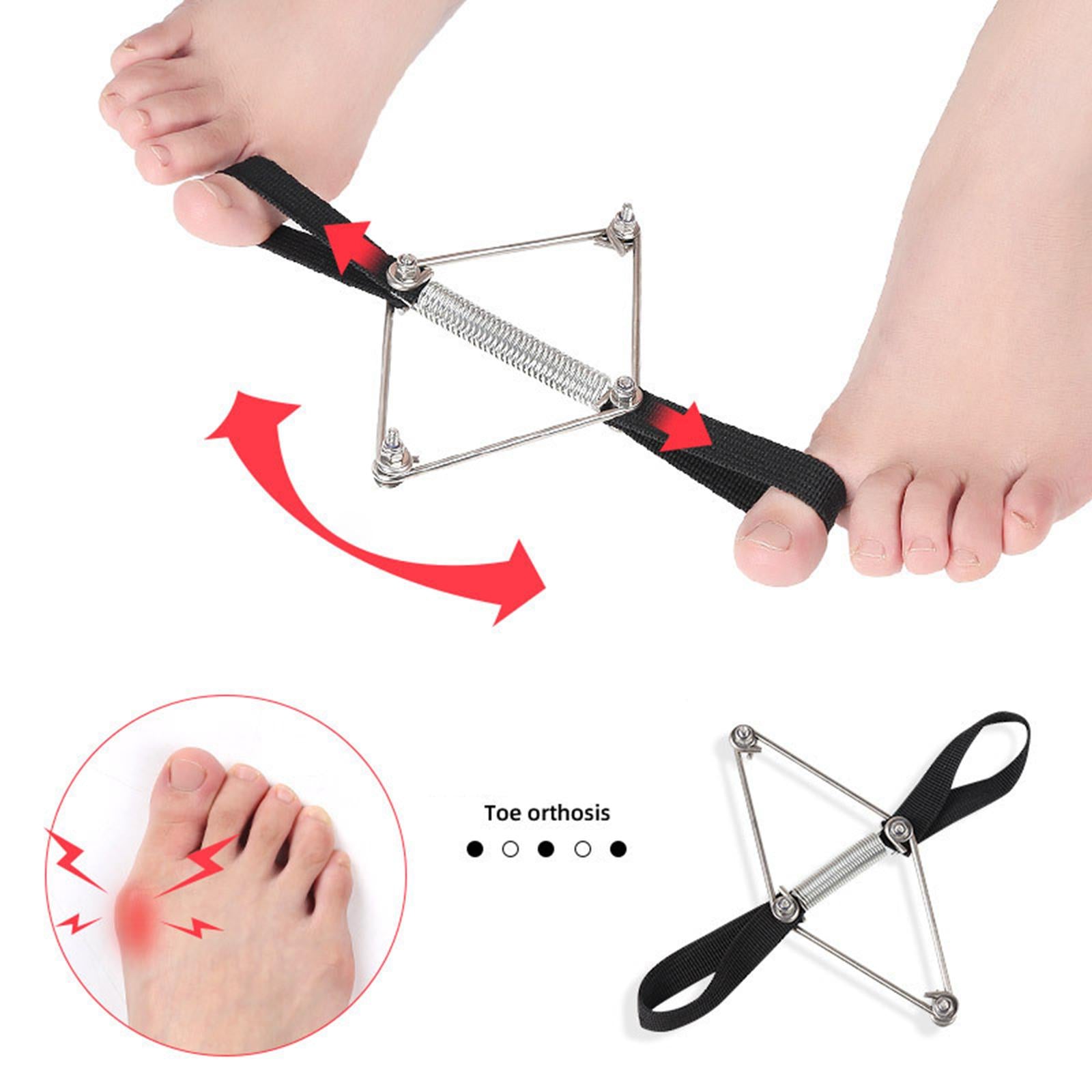 Bunion Corrector Elastic Straightener for Hammer Toes Yoga Wellness Use