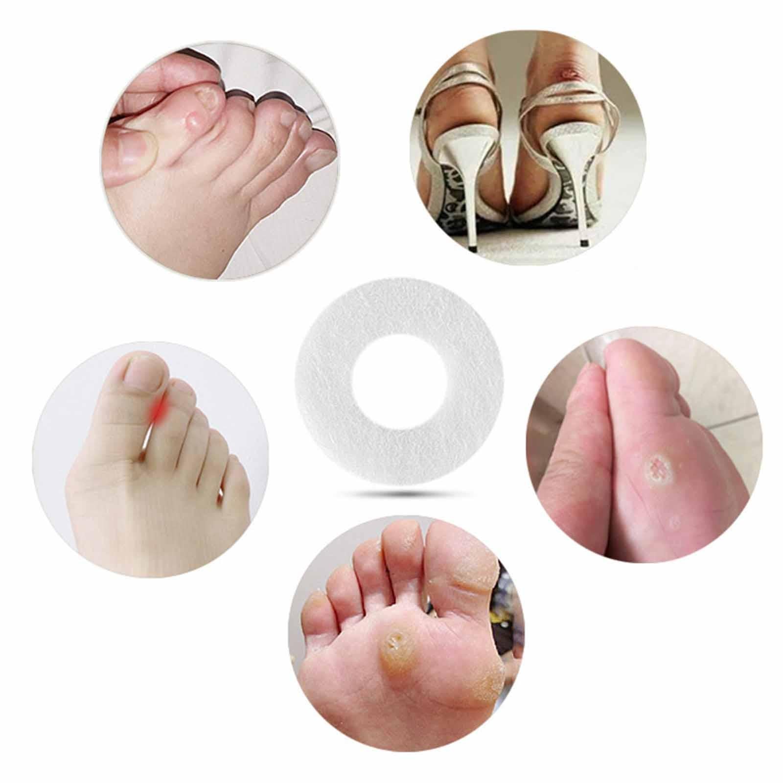 5Sheets Corn Cushion Pads Corn Callus Removal Toe Protector Callus Pad Round
