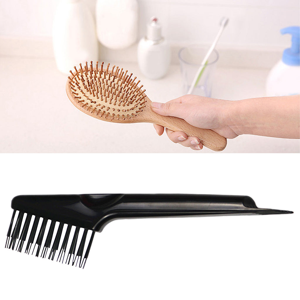 Mini Hair Cleaning Brush Cleaner Tool for Beauty Salon Home Easy to Carry Black