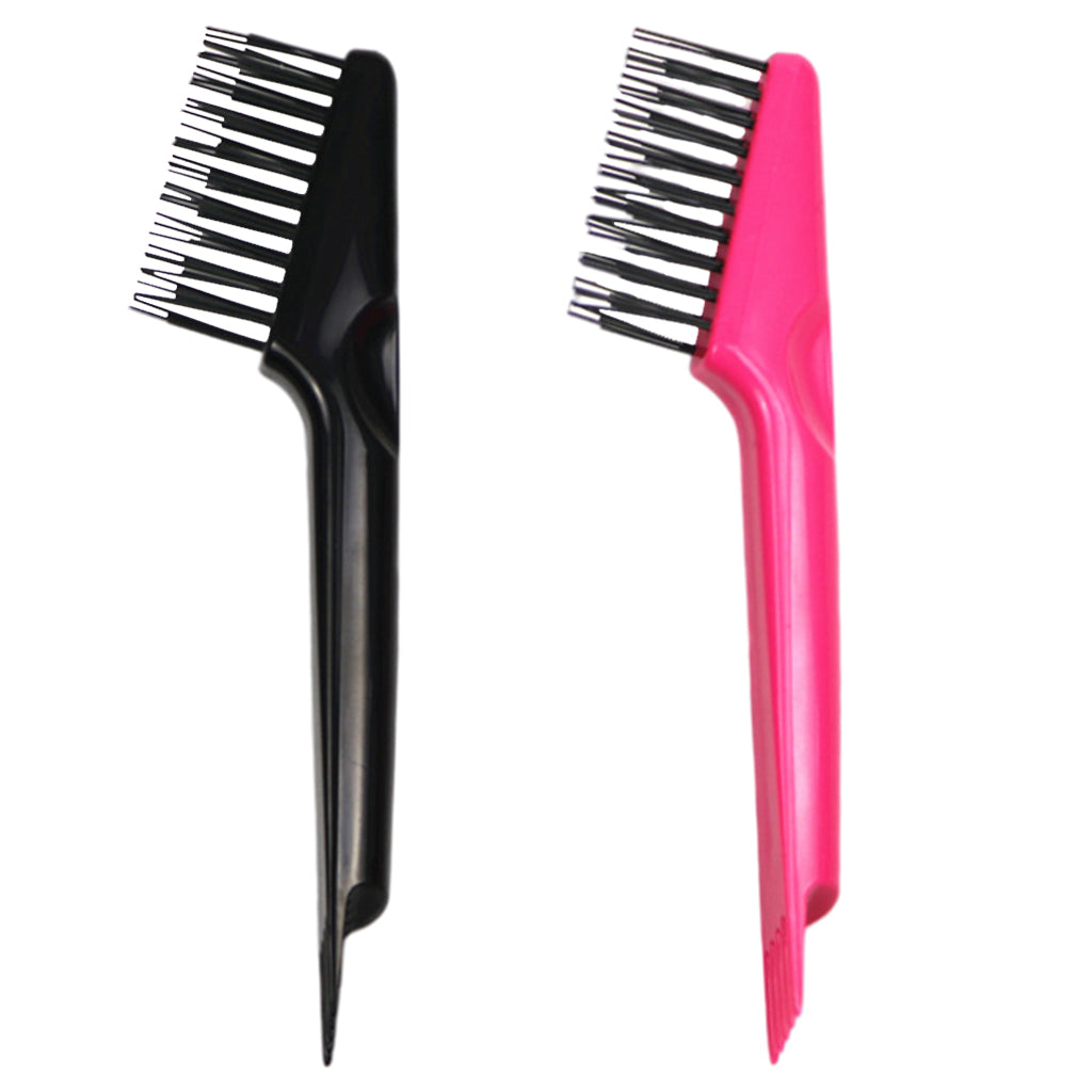 Mini Hair Cleaning Brush Cleaner Tool for Beauty Salon Home Easy to Carry Black