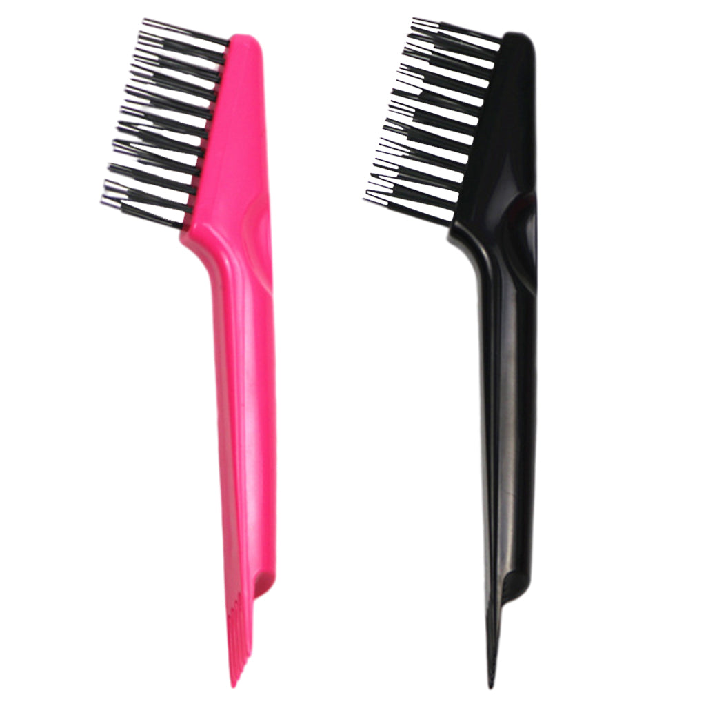 Mini Hair Cleaning Brush Cleaner Tool for Beauty Salon Home Easy to Carry Black