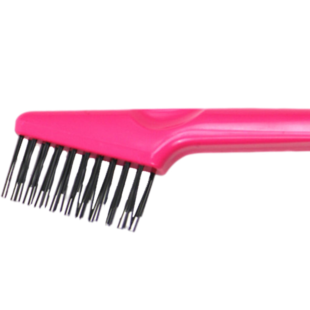 Mini Hair Cleaning Brush Cleaner Tool for Beauty Salon Home Easy to Carry Red
