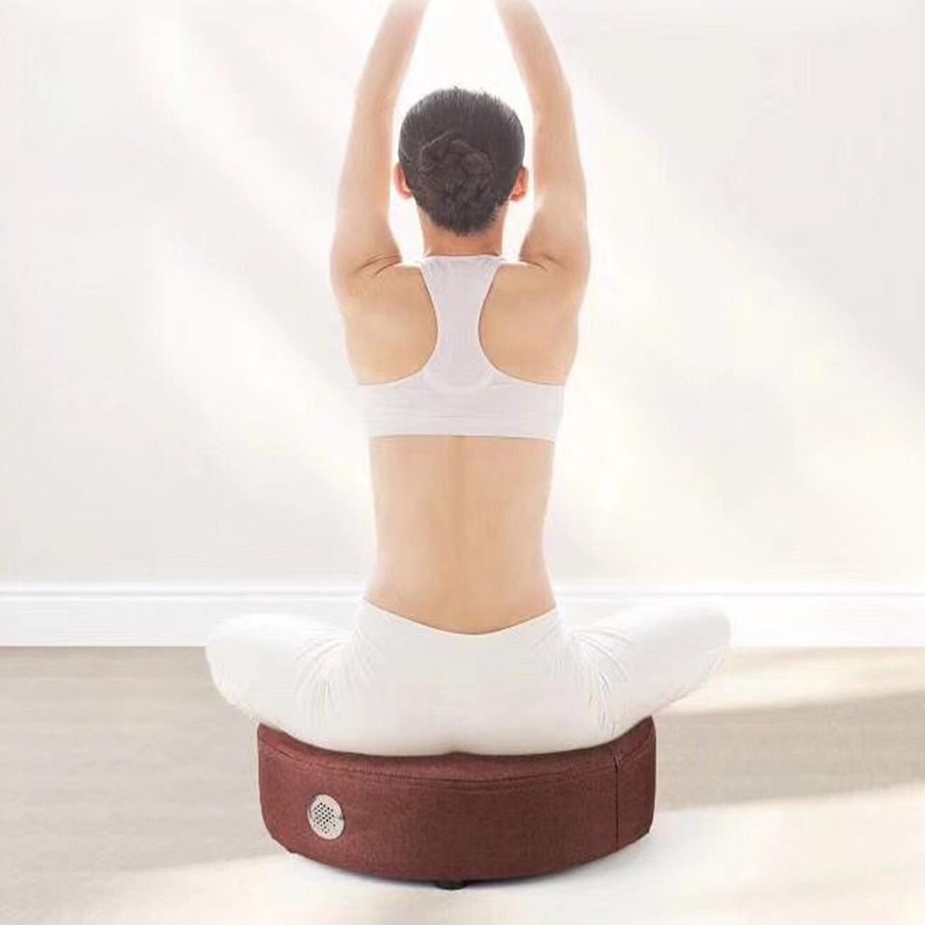 Moxibustion Cushion Stool Therapy Cushion Stress Relief Home Sitting Brown
