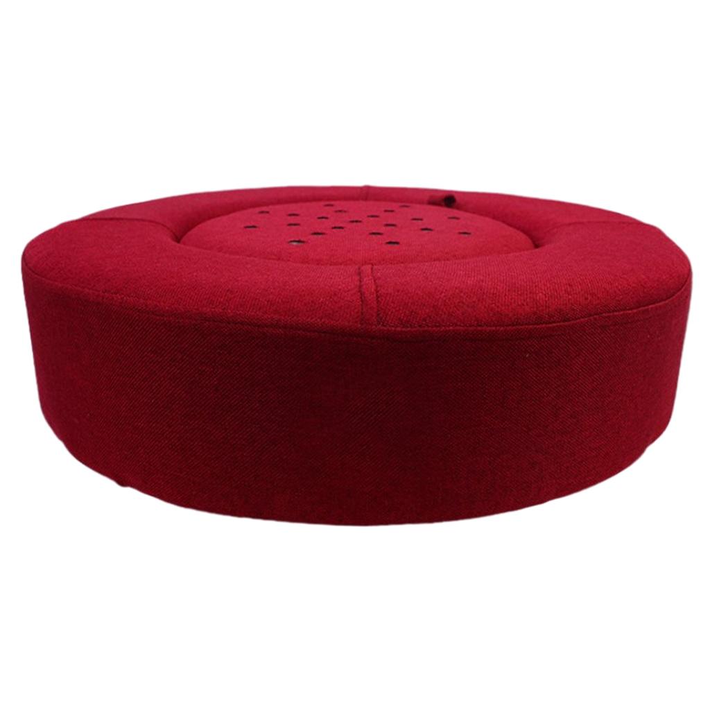 Moxibustion Cushion Stool Therapy Cushion Stress Relief Home Sitting Red