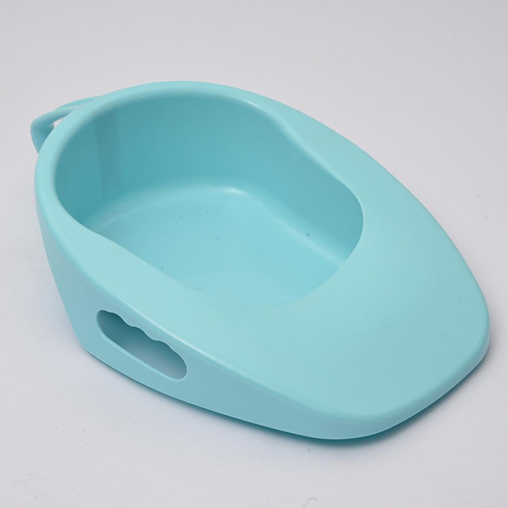 Bed Pan Easy to Clean Bedpan for Women Men Bedbound Patient Comfortable