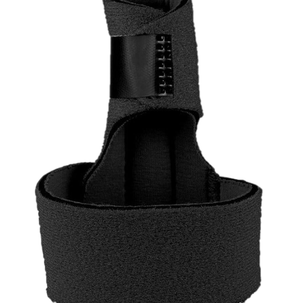 Finger Splint Brace Protection Support Fastening Tape for Broken Finger black left