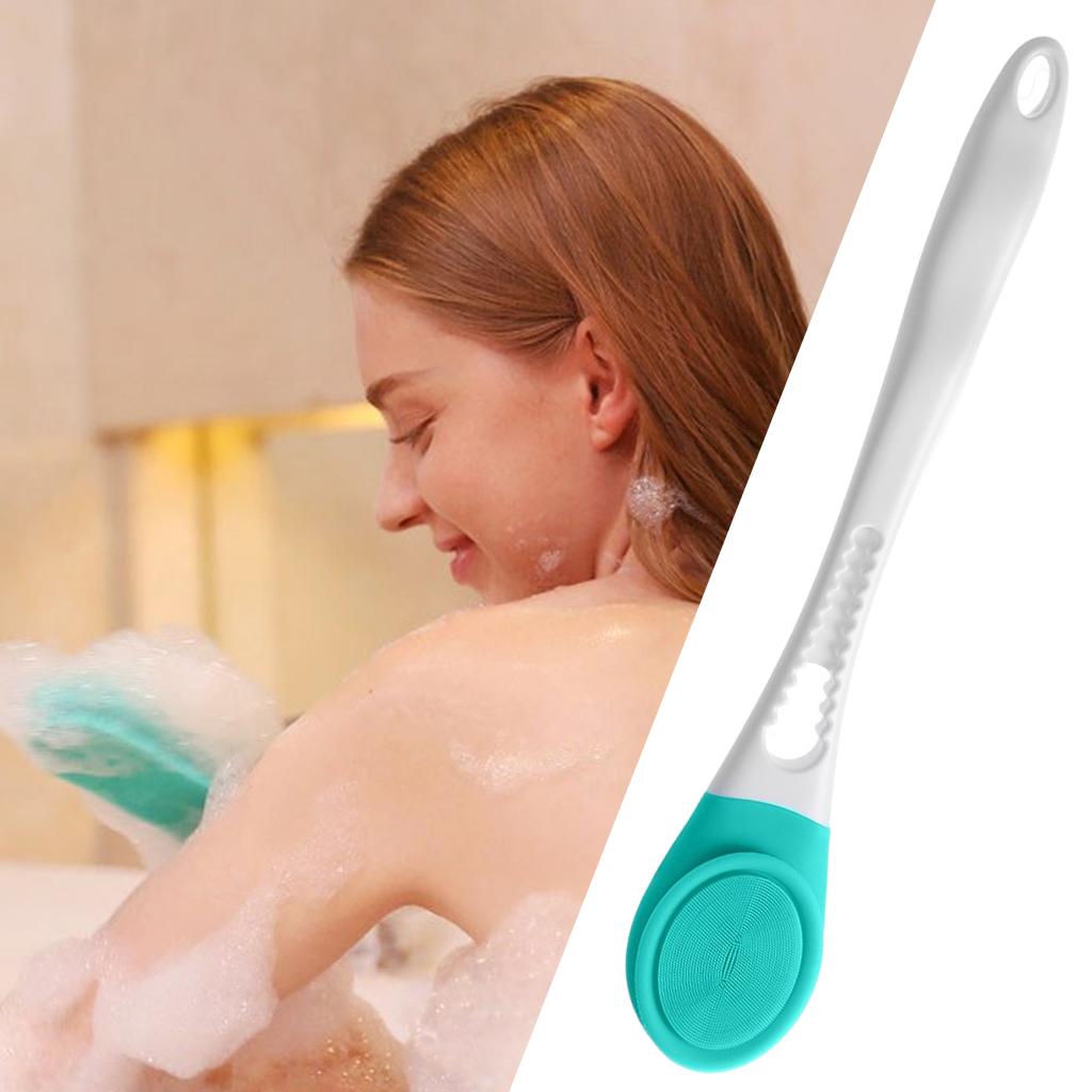 Electric Bath Brush Waterproof 3 Modes 400mAh for Shower Body Massage Green