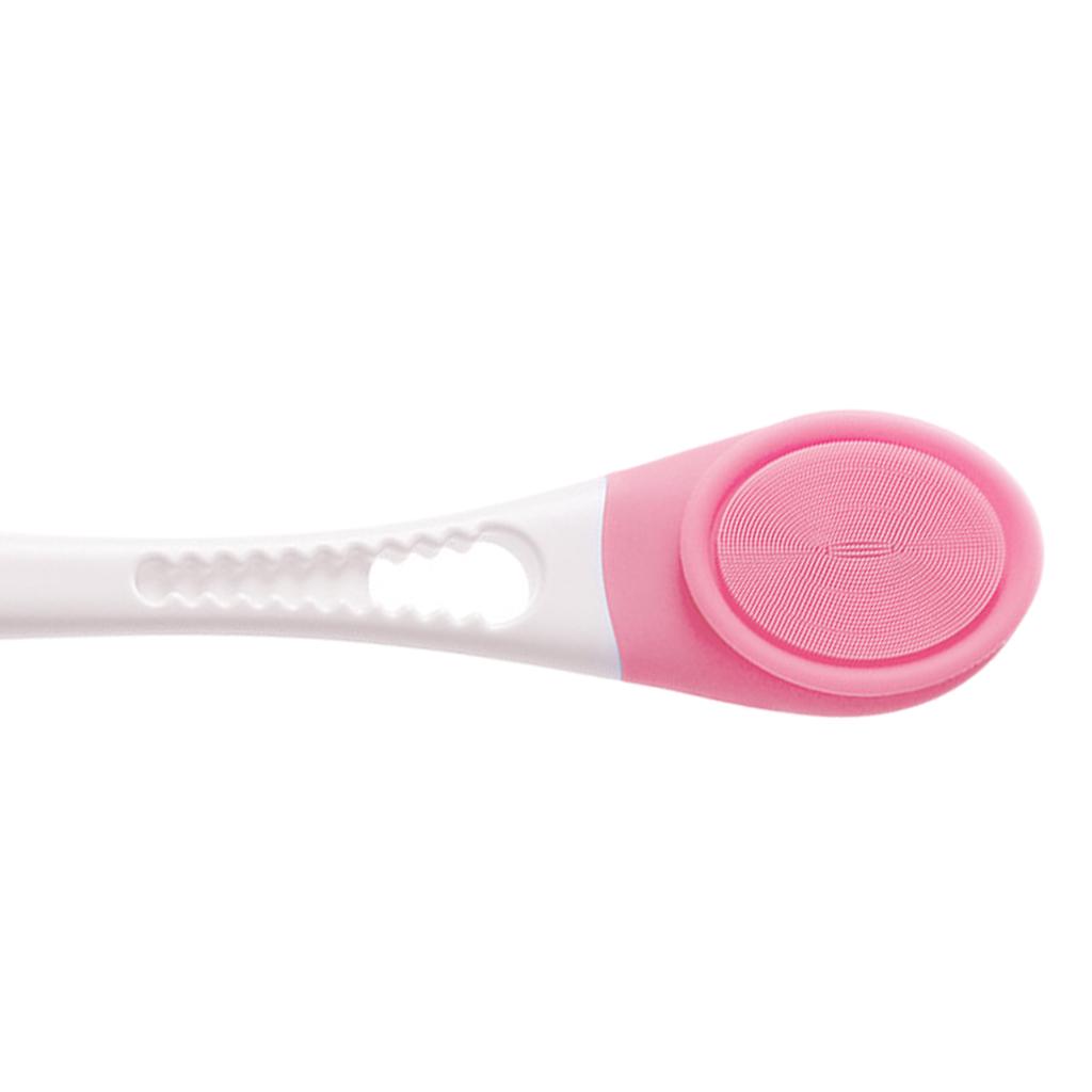 Electric Bath Brush Waterproof 3 Modes 400mAh for Shower Body Massage Pink