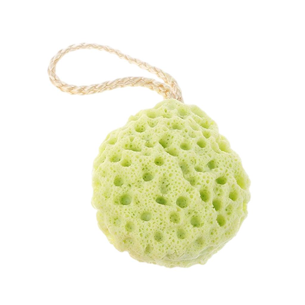 Fun Bath Sponge Soft Cute Massage Quick Drying for Baby Adult Mother Kids Green