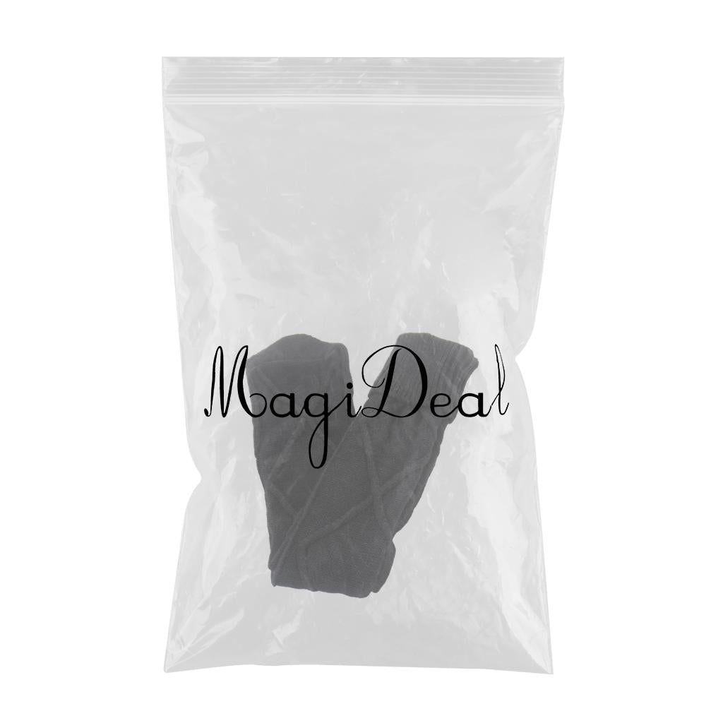 2Pcs Winter Long Stocking Knit Thigh High Long Tube for Women Fall Black