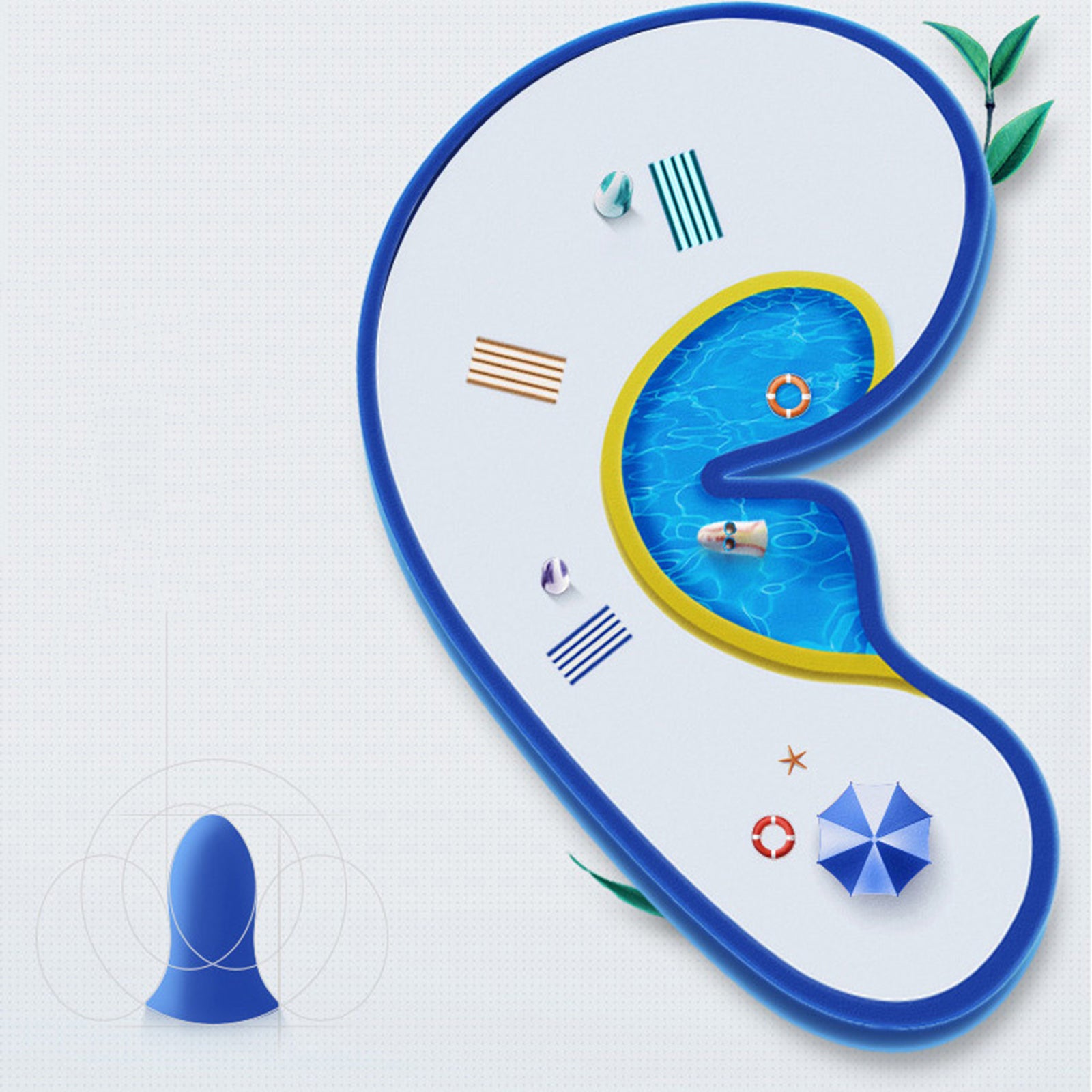 8Pcs Soft Ear Plugs Anti Noise Reusable Earplugs for Sleep Study