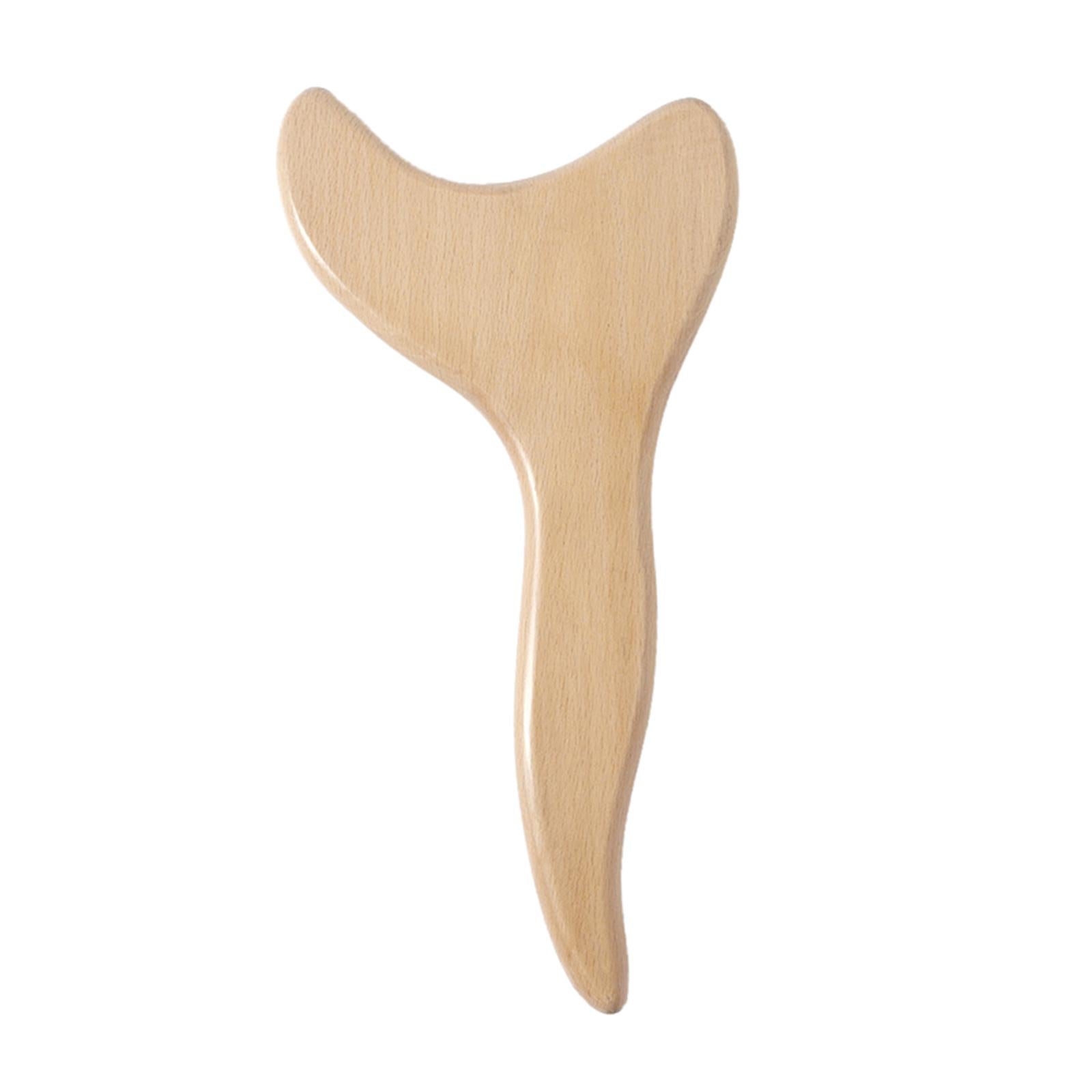 Wooden Scraping Board Muscle Relaxation Gua Sha Scraper Body Sculpting Tool