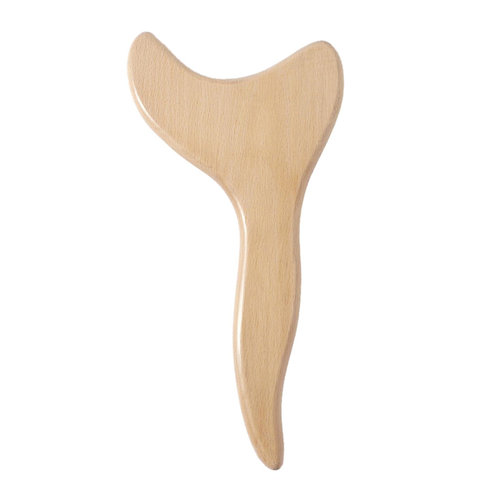 Wooden Scraping Board Muscle Relaxation Gua Sha Scraper Body Sculpting Tool