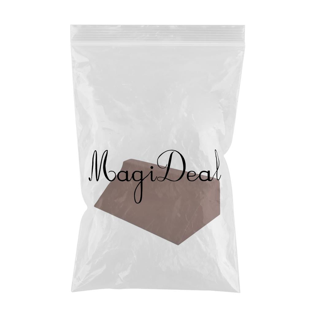 Wedge Pillow Soft with Washable Cover for Sleeping brown leather