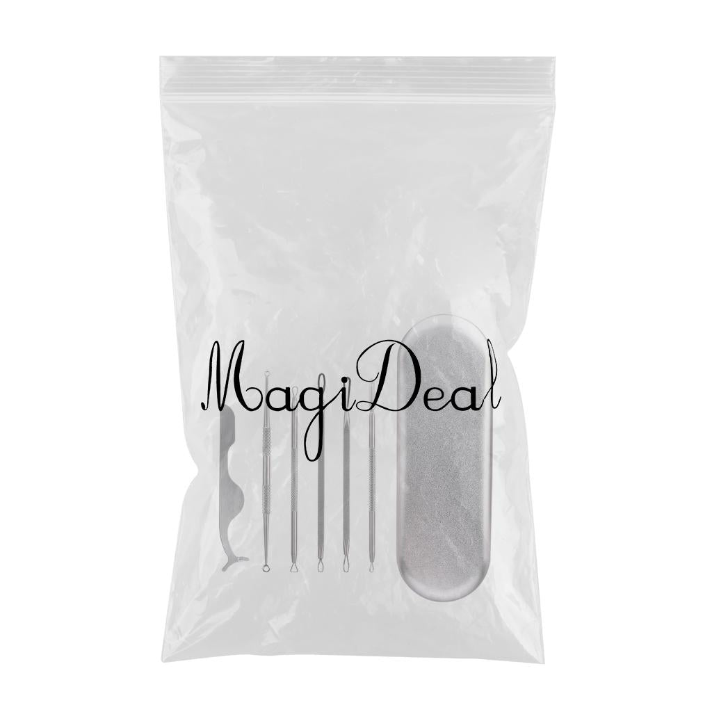 Pimple Remover Tool Stainless with Storage Case for Face Back Men Women D
