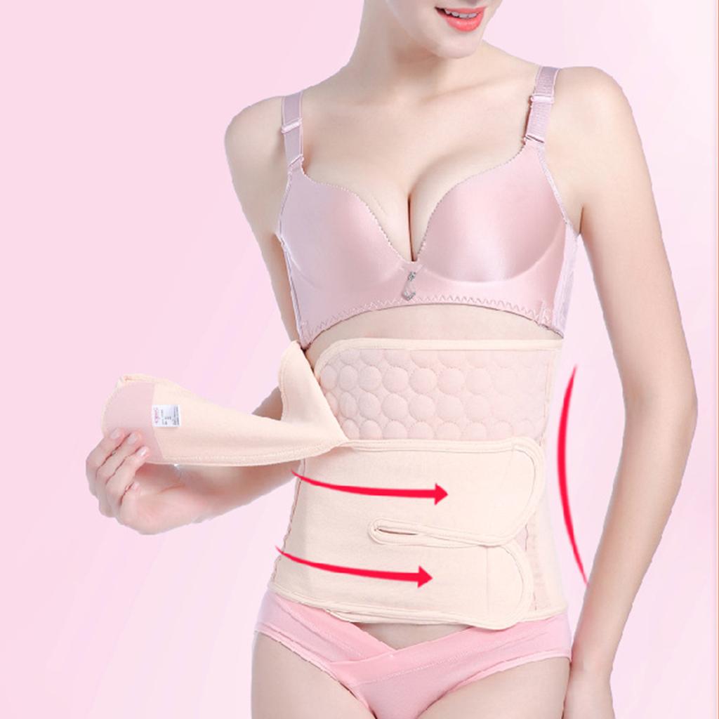 Postpartum Recovery Wrap Elastic Shaper Women Body Shaper Tummy Control M