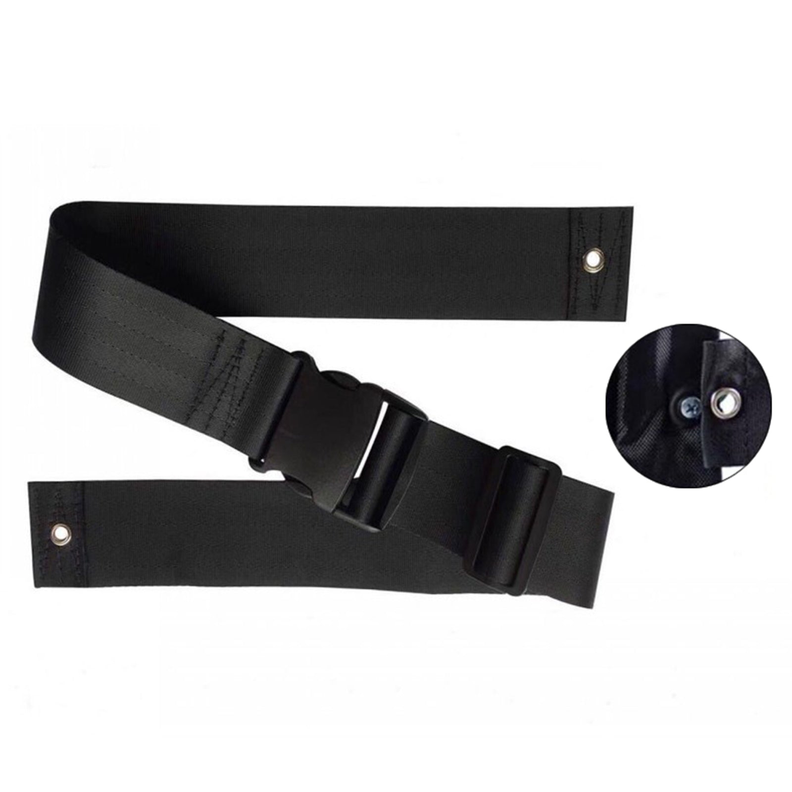 Durable Wheelchair Seat Belt Restraints Straps Harness Patients 2-Stage