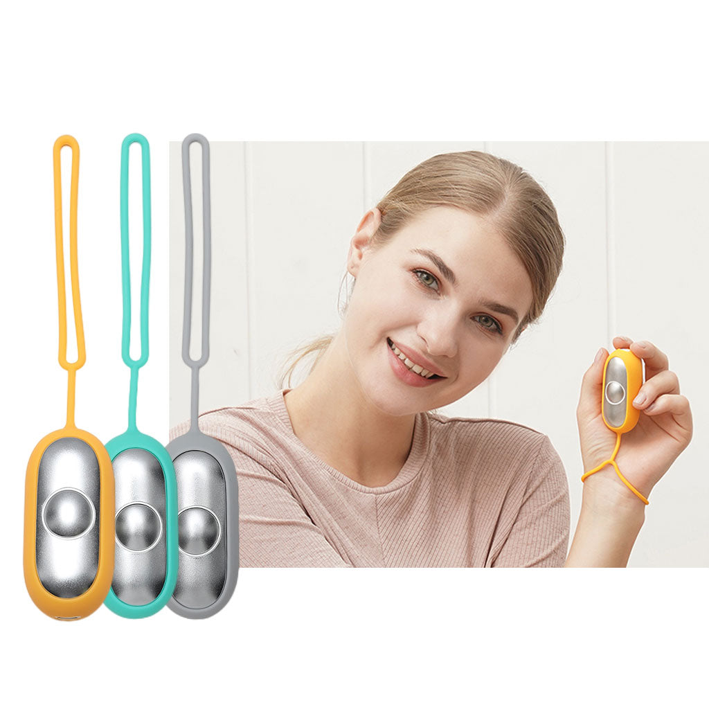 Sleep Aid Machine Rechargeable Fast Asleep Massage for Home Office Grey
