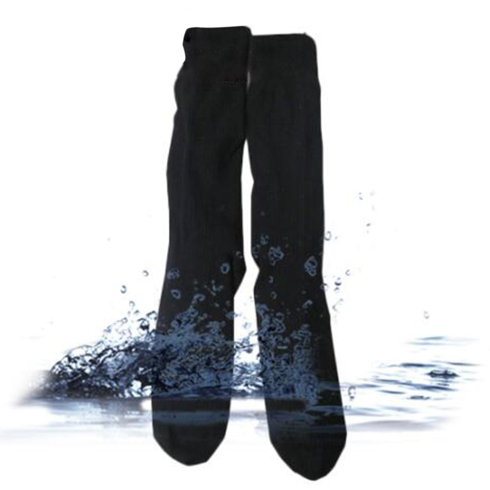 2x Unisex Electric Heated Sock with Battery Box Foot Warmer for Cycling with remote