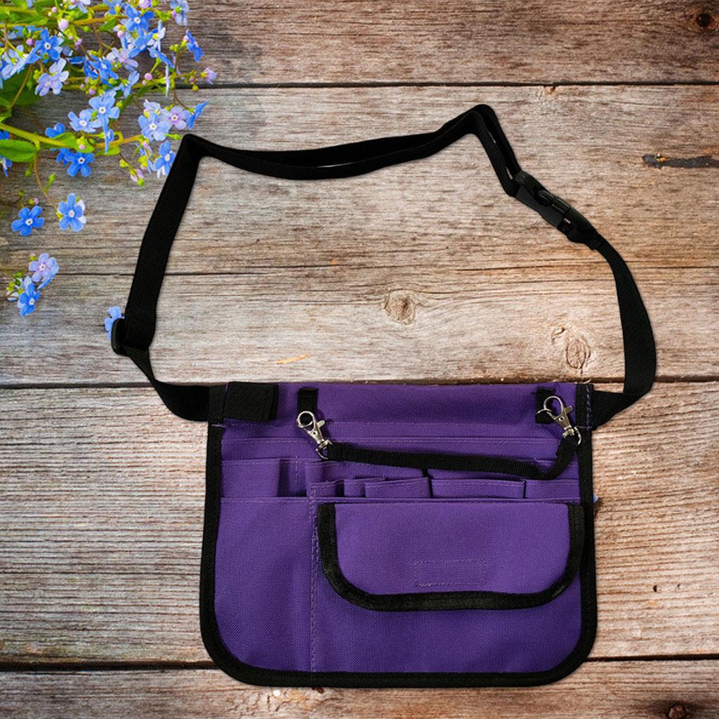 Nurse Fanny Pack Nursing Organizer for Tool Quick Pick Care Kit purple