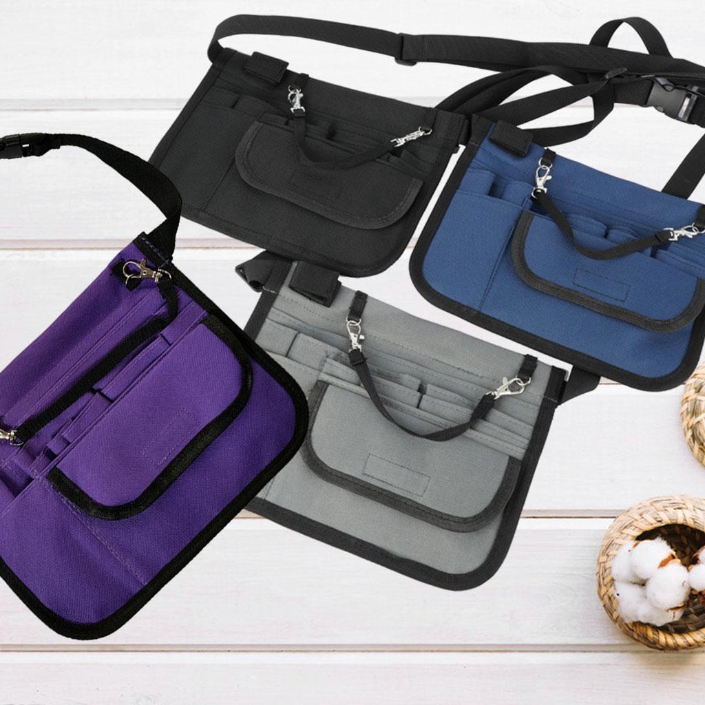 Nurse Fanny Pack Nursing Organizer for Tool Quick Pick Care Kit purple